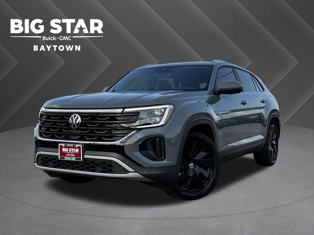 2024 Volkswagen Atlas Cross Sport 2.0T SE w/Technology Gray at DeMontrond Auto Country