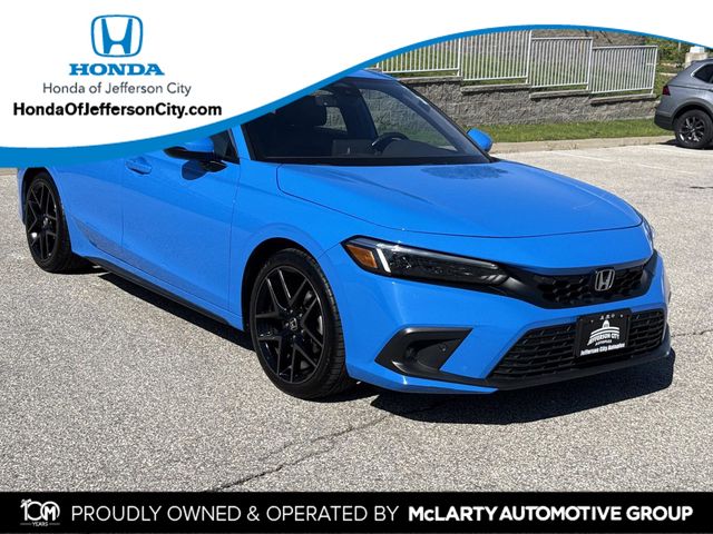 Boost Blue Pearl 2022 Honda Civic Hatchback Sport Touring FWD Hatchback Front-Wheel Drive Continuously Variable Transmission