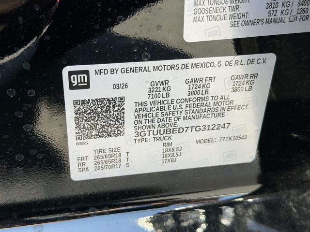 New 2026 GMC Sierra 1500 Truck