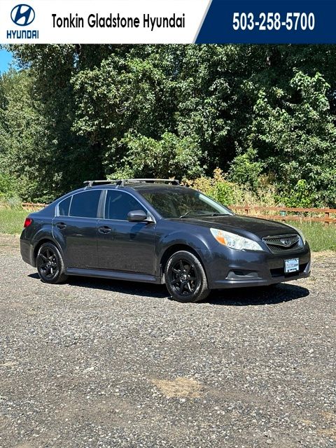 Graphite Gray Metallic 2010 Subaru Legacy Sedan All-Wheel Drive Continuously Variable Transmission