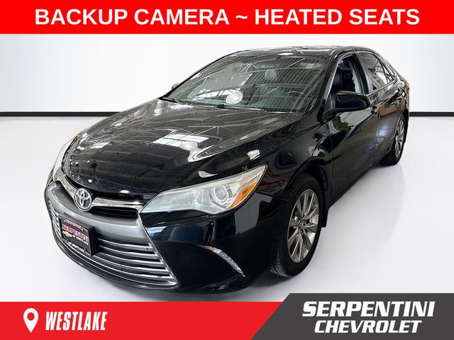 Attitude Black 2015 Toyota Camry XLE Sedan Front-Wheel Drive 6-Speed Automatic