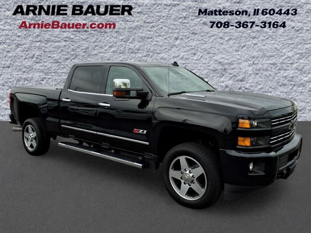 Black 2016 Chevrolet Silverado 2500HD Pickup Truck Four-Wheel Drive 6-Speed Automatic