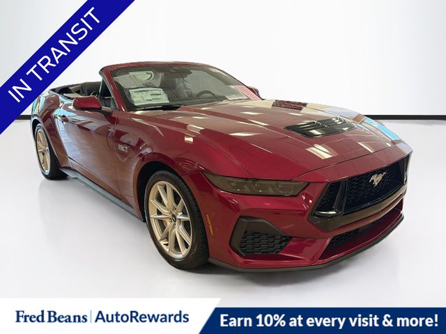 Pink (Magenta) 2026 Ford Mustang Convertible Rear-Wheel Drive Automatic
