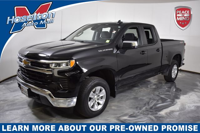 Black 2023 Chevrolet Silverado 1500 Pickup Truck Four-Wheel Drive 8-Speed Automatic