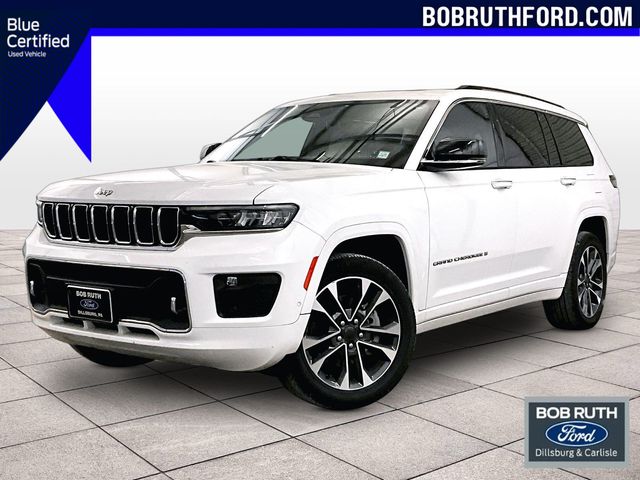 2021 Jeep Grand Cherokee L Overland White at South Hills CDJR