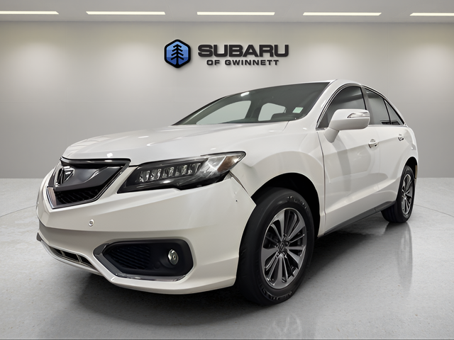 White Diamond Pearl 2018 Acura RDX AWD with Advance Package SUV / Crossover All-Wheel Drive 6-Speed Automatic