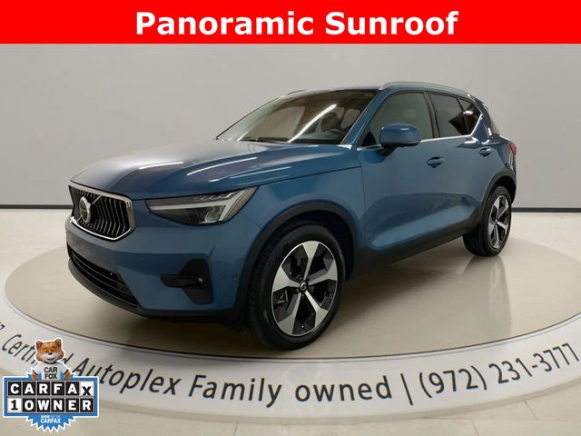 Blue Metallic 2025 Volvo XC40 B5 Plus Bright Theme AWD SUV / Crossover All-Wheel Drive Automatic