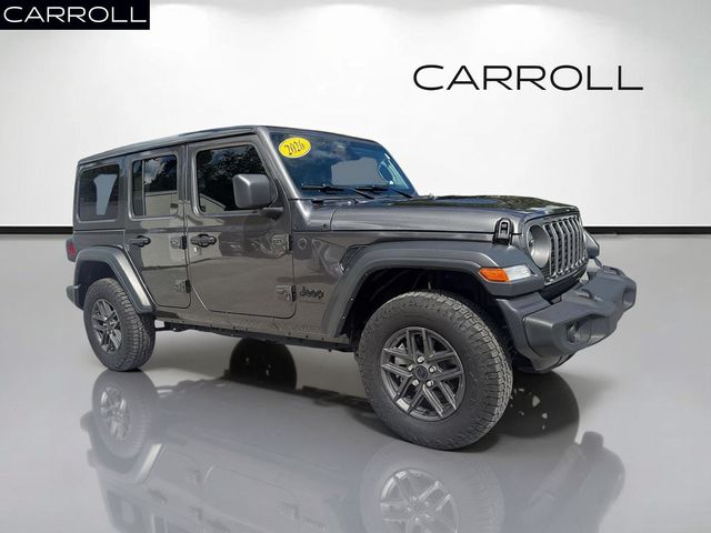 Gray (Granite Crystal Metallic Clearcoat) 2026 Jeep Wrangler SUV / Crossover Four-Wheel Drive 8-Speed Automatic