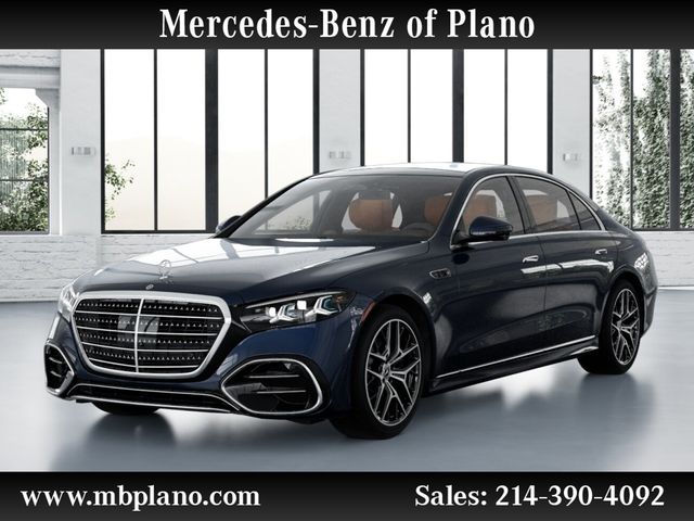 Nautical Blue Metallic 2027 Mercedes-Benz S-Class Sedan All-Wheel Drive 9-Speed Automatic