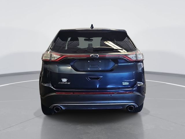 Used 2017 Blue Ford SEL image 4