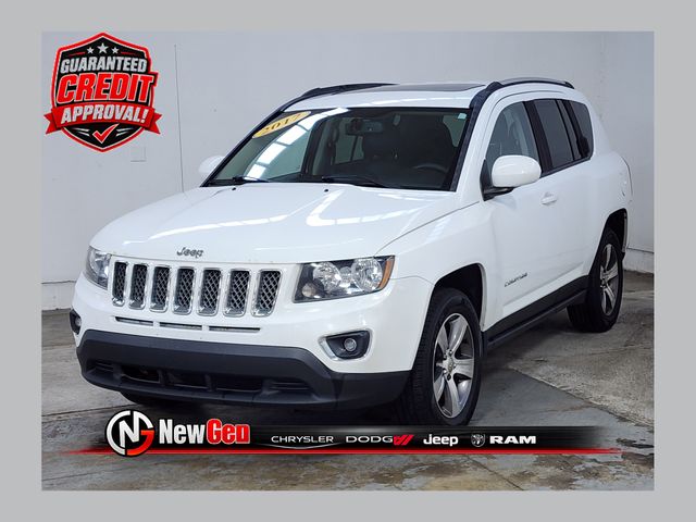 Bright White Clearcoat 2017 Jeep Compass SUV / Crossover Four-Wheel Drive 6-Speed Automatic