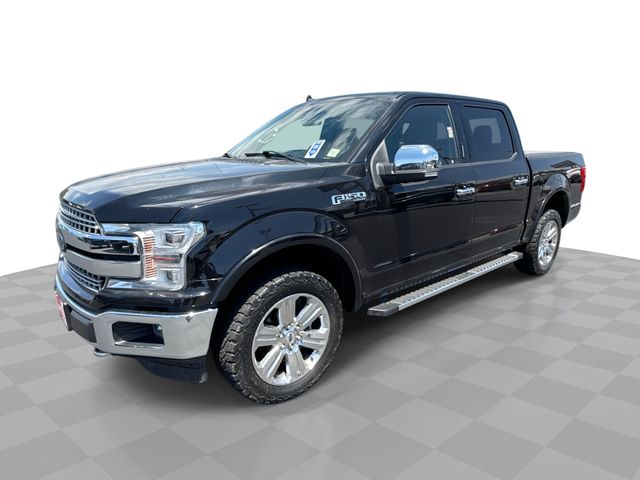 Black Metallic 2020 Ford F-150 Lariat SuperCrew 4WD Pickup Truck Four-Wheel Drive Automatic