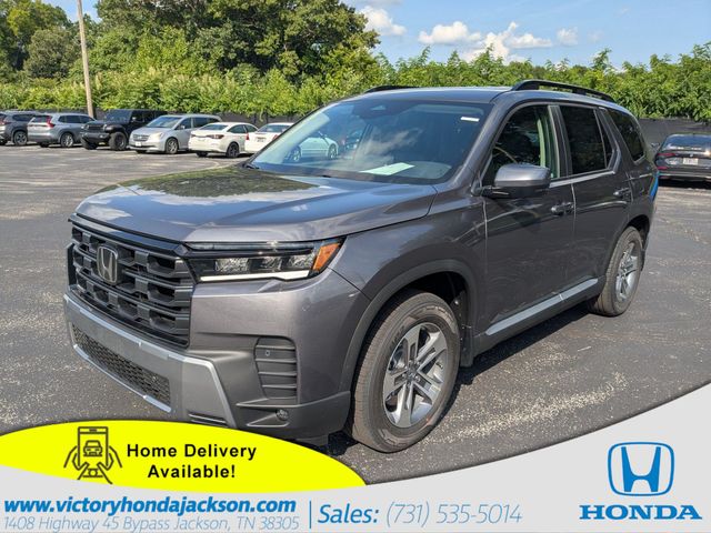 Gray (Modern Steel Metallic) 2026 Honda Pilot SUV / Crossover Front-Wheel Drive Automatic