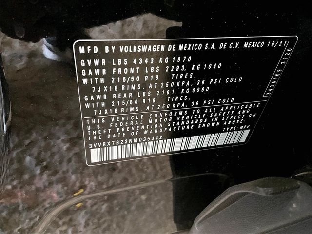 2022 Volkswagen Taos 1.5T SE Black at Auto Express Mitsubishi