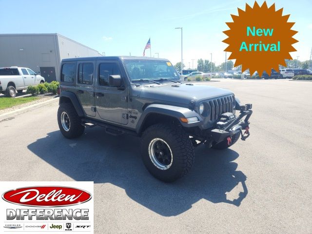 Sting-Gray Clearcoat 2020 Jeep Wrangler SUV / Crossover Four-Wheel Drive 8-Speed Automatic
