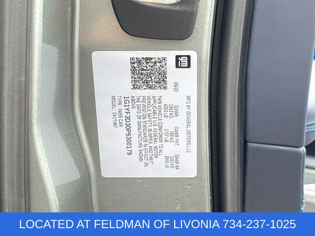 Used 2023 Chevrolet Corvette For Sale in Livonia, MI