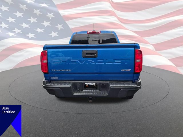 Used 2022 Blue Chevrolet ZR2 image 3