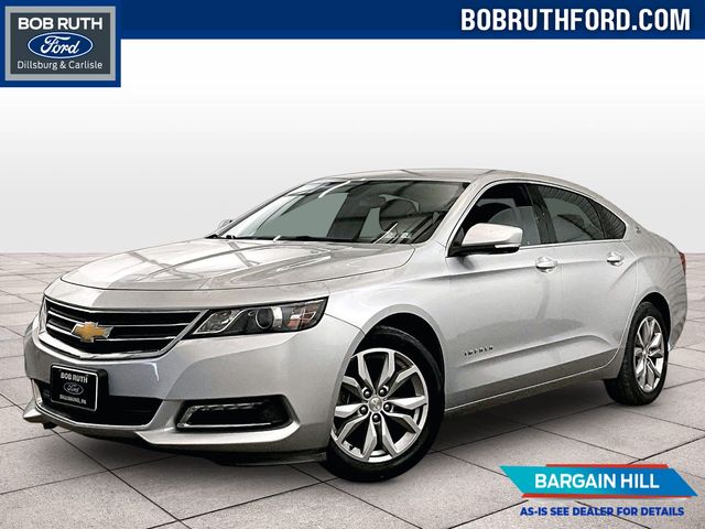 Silver Ice Metallic 2019 Chevrolet Impala Sedan Front-Wheel Drive 6-Speed Automatic Overdrive