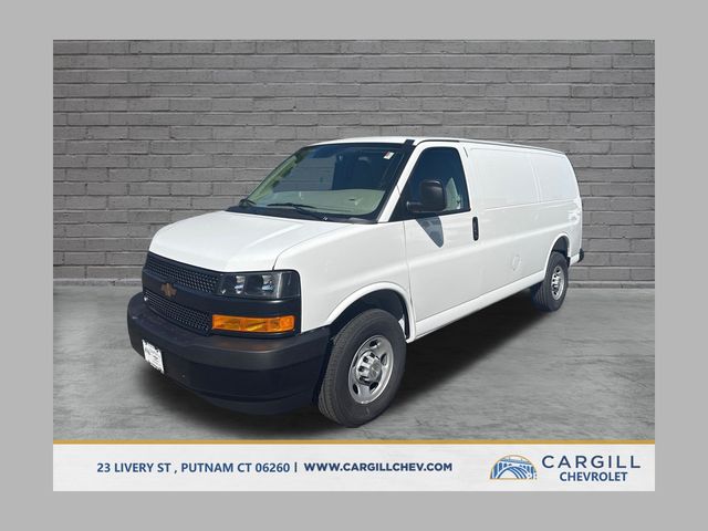 Summit White 2026 Chevrolet Express Cargo Van Rear-Wheel Drive 8-Speed Automatic Overdrive