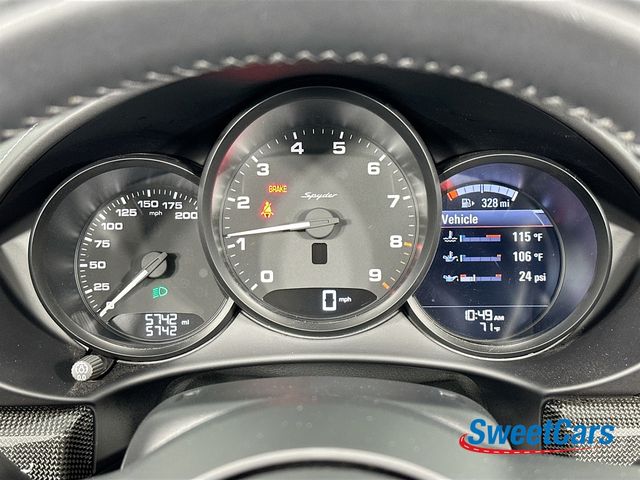2023 Porsche 718 Spyder