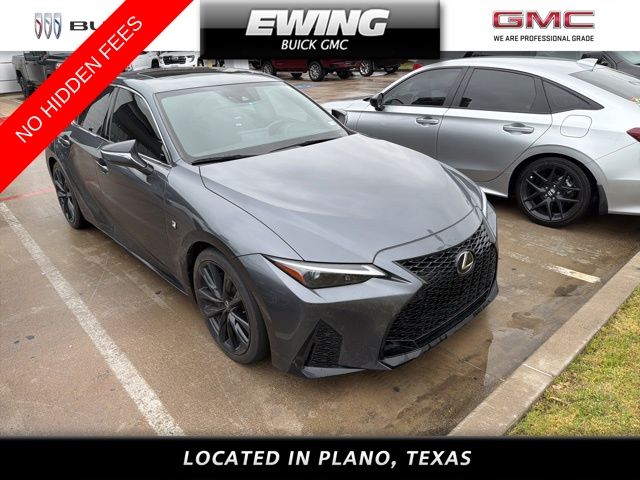 Cloudburst Gray 2021 Lexus IS 350 F Sport RWD Sedan Rear-Wheel Drive 8-Speed Automatic