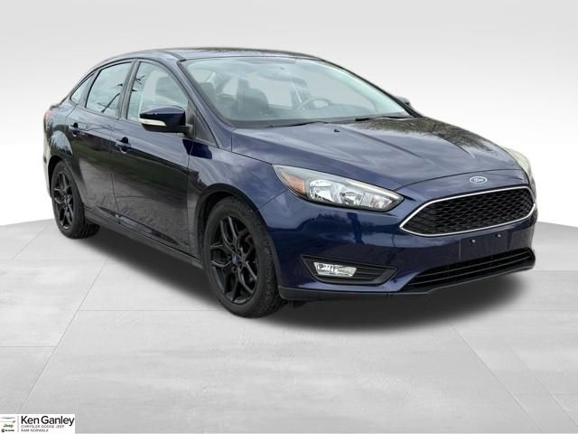 Kona Blue 2016 Ford Focus SE Sedan Front-Wheel Drive Automatic
