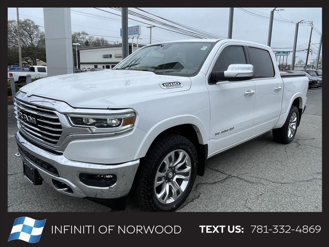 Ivory White Tri-Coat Pearlcoat 2022 RAM 1500 Pickup Truck Four-Wheel Drive 8-Speed Automatic