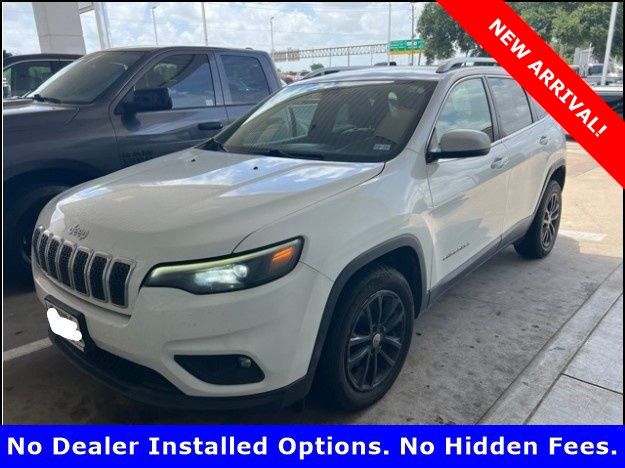 2019 Jeep Cherokee Latitude Plus White at Texan Dodge Chrysler Jeep Ram