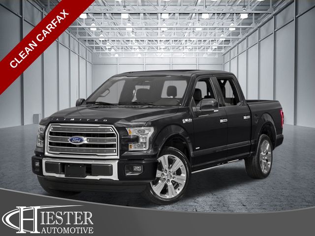 White Platinum Metallic Tri-Coat 2017 Ford F-150 Pickup Truck Four-Wheel Drive Automatic