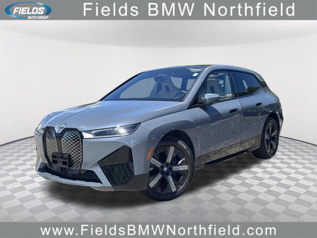 Storm Bay Metallic 2024 BMW iX xDrive50 AWD SUV / Crossover All-Wheel Drive Automatic