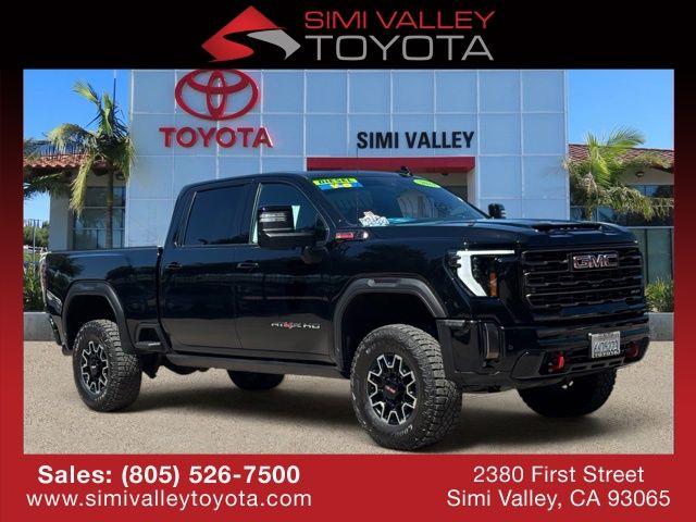 Onyx Black 2024 GMC Sierra 2500HD Pickup Truck Four-Wheel Drive Automatic