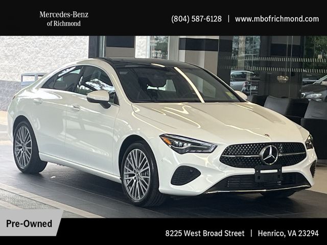 Polar White 2026 Mercedes-Benz CLA Coupe All-Wheel Drive 8-Speed Dual Clutch