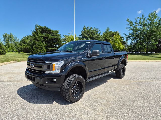 Black 2018 Ford F-150 Pickup Truck Four-Wheel Drive Automatic