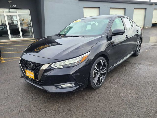Super Black 2023 Nissan Sentra SR FWD Sedan Front-Wheel Drive Continuously Variable Transmission