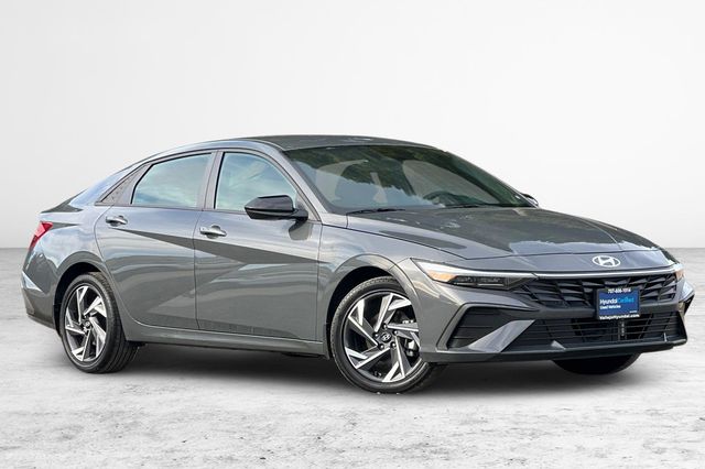 Ecotronic Gray 2025 Hyundai Elantra Hybrid Sedan Front-Wheel Drive 6-Speed Dual Clutch