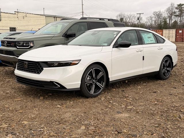 Platinum White Pearl 2026 Honda Accord Sedan Front-Wheel Drive Continuously Variable Transmission