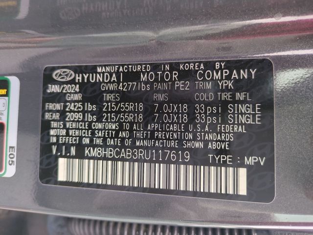 used 2024 Hyundai Kona car, priced at $22,601