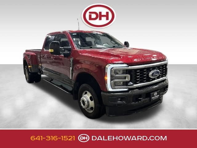 Brown 2024 Ford F-350 Super Duty King Ranch Crew Cab LB DRW 4WD Pickup Truck Four-Wheel Drive Automatic