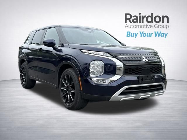 Cosmic Blue Metallic 2023 Mitsubishi Outlander SUV / Crossover All-Wheel Drive Continuously Variable Transmission
