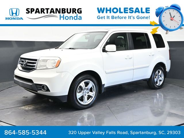 White 2015 Honda Pilot EX-L SUV / Crossover Front-Wheel Drive 5-Speed Automatic