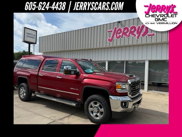 Red Quartz Tintcoat 2018 GMC Sierra 2500HD Pickup Truck Four-Wheel Drive 6-Speed Automatic