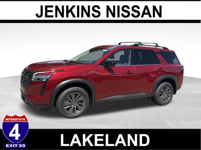 Red (Scarlet Ember Tintcoat) 2026 Nissan Pathfinder SUV / Crossover Front-Wheel Drive 9-Speed Automatic