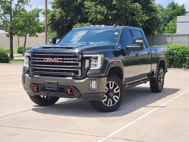 Forest Metallic 2023 GMC Sierra 2500HD AT4 Crew Cab 4WD Pickup Truck Four-Wheel Drive Automatic