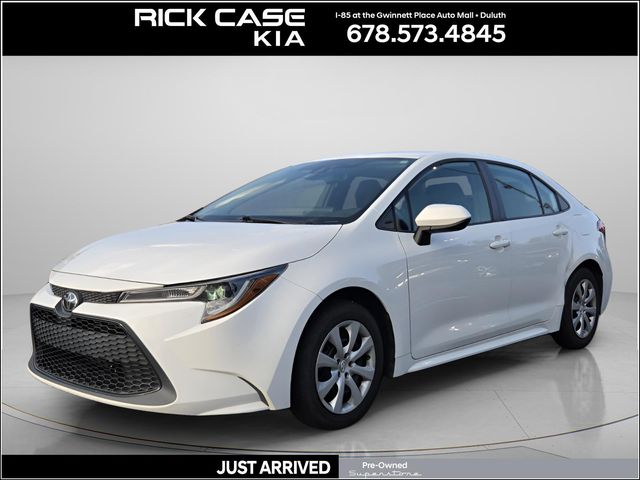 White 2022 Toyota Corolla Sedan Front-Wheel Drive Continuously Variable Transmission