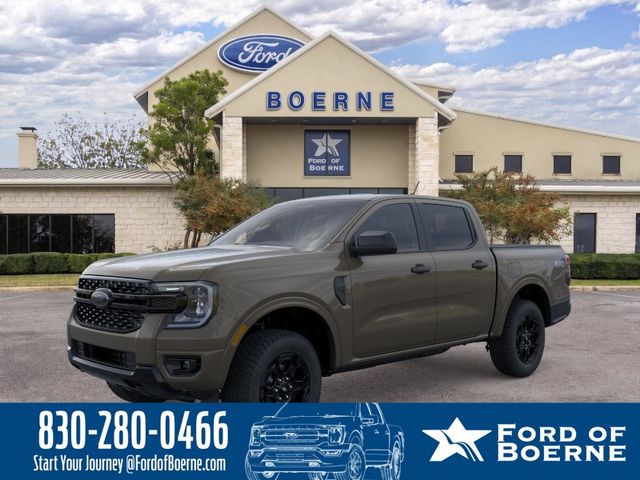 Gray 2026 Ford Ranger Pickup Truck Four-Wheel Drive Automatic