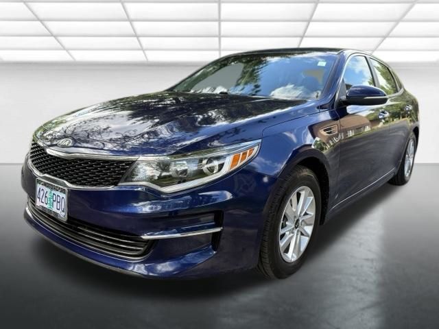 Horizon Blue 2018 Kia Optima LX Sedan Front-Wheel Drive 6-Speed Automatic