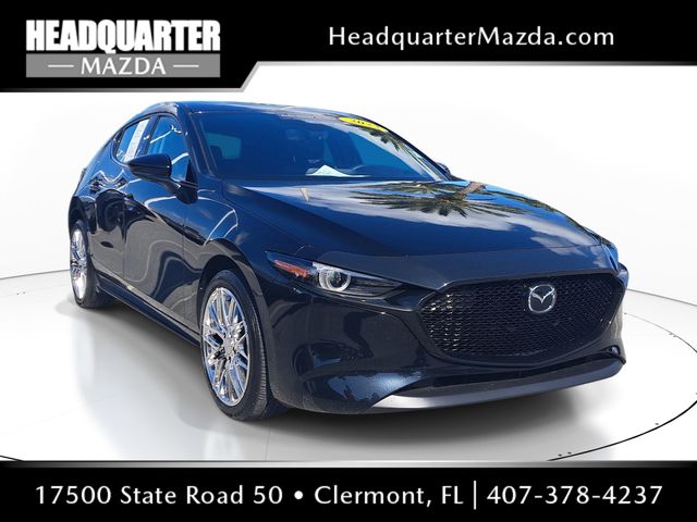 Jet Black Mica 2023 Mazda MAZDA3 2.5 S Premium Hatchback FWD Hatchback Front-Wheel Drive 6-Speed Manual