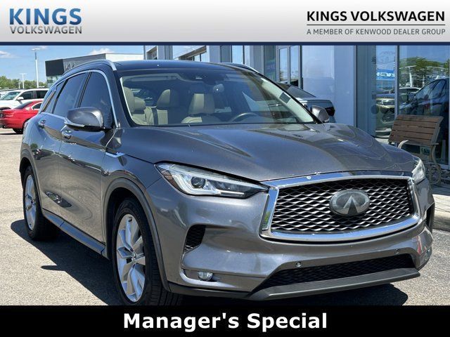 Gray (Graphite Shadow) 2019 INFINITI QX50 SUV / Crossover All-Wheel Drive Continuously Variable Transmission