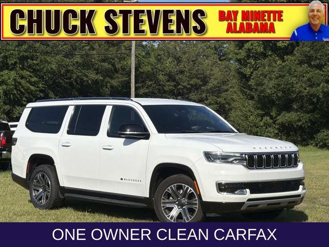 Bright White Clearcoat 2024 Jeep Wagoneer L SUV / Crossover 4X2 8-Speed Automatic