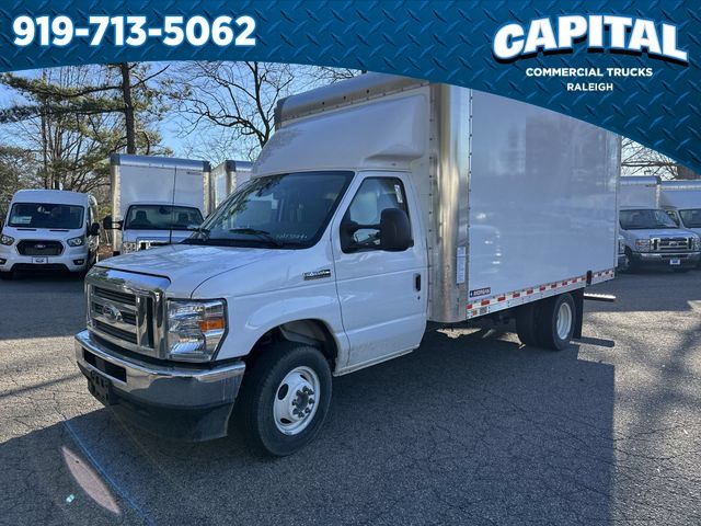 New 2025 White Ford 14FT BOX/SIDE DOOR image 4